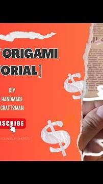 💸 [ FULL TUTORIAL ] 🦢 Swan Money Origami | Dollar Bill Origami
