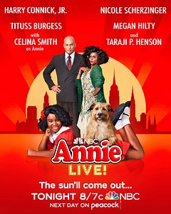 Dust off your dancing shoes! 🎶 NBC’s #AnnieLive premieres TONIGHT at 8/7c. | BroadwayWorld
