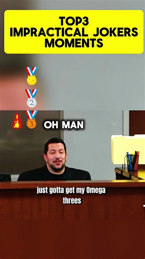 Top3. Impractical jokers moments @Impractical Jokers 😂😂😂👇#impracticaljokersclips #fyp #funny #impracticaljokersedit #usatiktok