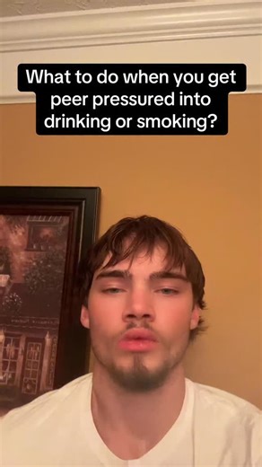 Zach Minnich on Instagram: "What to do when people try to peer pressure you into drinking or smoking? #AddictionRecovery #SobrietyJourney #AddictionAwareness #addiction"
