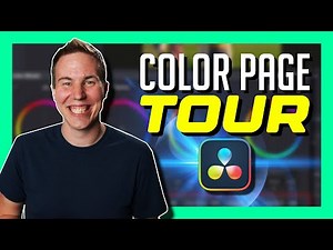 Full COLOR Page Tour for DaVinci Resolve Beginners