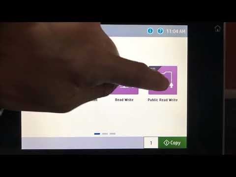 HP Futuresmart MFP - Scan to Network Folder 1
