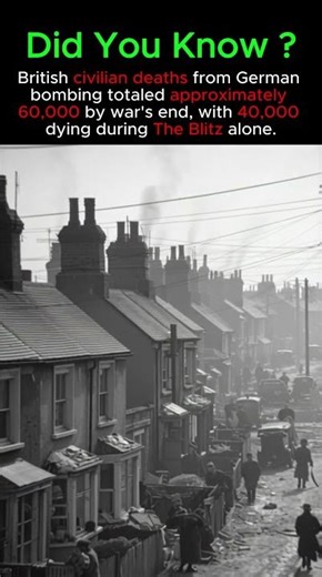 The Air War Over Britain: 40,000 Civilians Died in The Blitz #WW2 #WorldWar2 #TheBlitz