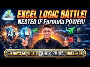 Master Excel IF-AND-OR Formulas! | 60 Days 60 Videos