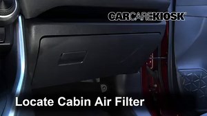 Cabin Air Filter Replacement: 2019 Toyota RAV4 LE 2.5L 4 Cyl.