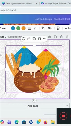Makar Sankranti Post Design in Canva | Step-by-Step Festival Poster Tutorial
