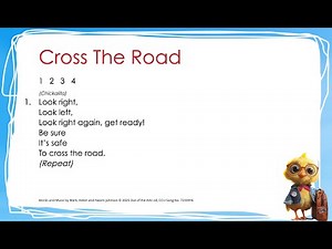 Cross The Road | Spring Chicken The Musical | Out Of The Ark Music