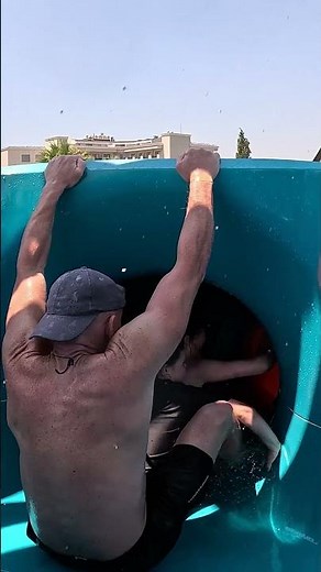 Twister Tube Water Slide at Duja Hotel Water Park, Didim, Turkey