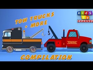 Tow Truck | Cartoon For Kids | Children's Songs By Kids TV Channel