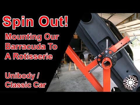 Spin Out: Mounting Our Fish to A Rotisserie | Muscle Car | Classic Car | MOPAR