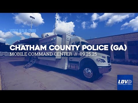 Chatham County Police (GA) Mobile Command Center - 9/25/25