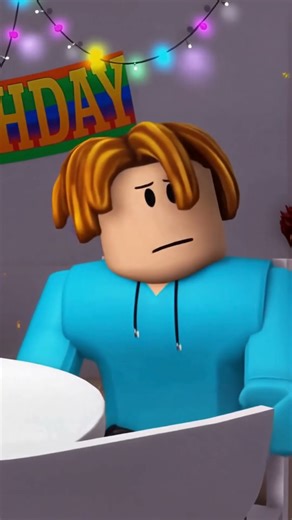 Roblox Birthday Gone Wrong… Then Perfect 🎉💥 #roblox #robloxstory