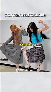 KARINA really wanted to do this part 🤣
