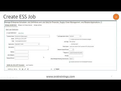 Oracle BIP Report - ESS Job - With ValueSet Parameter