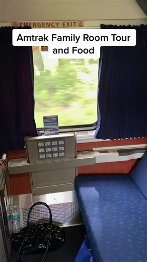 Amtrak Train Family Room Tour