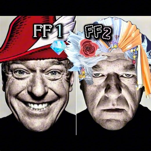 ✿ Final Fantasy 1 vs 2’s overworld themes. . .