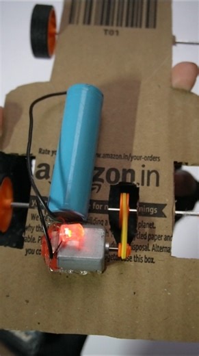 Modified DIY (RC) cardboard car. #car #diy #modified #diyprojects