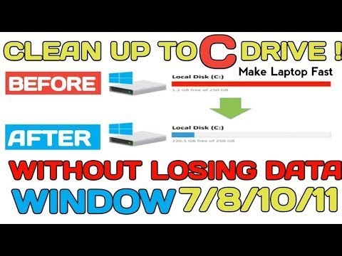 Optimize C Drive & Boost PC Speed Without Data Loss | 100% Safe Method 2025 | For Windows 7–11