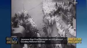 #OnThisDay in 1945, #WWII came to an end on the decks of the USS Missouri. The ceremony started at 0902 with a speech by General Douglas MacArthur. With surrender documents signed, it was all over by 0923. Watch more: https://www.c-span.org/video/?307807-1/japanese-surrender-signing-missouri | American History TV