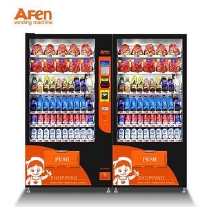 [Hot Item] Afen High Capacity Used Combination Vending Machine with Snack&Drinks
