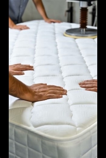 Mattress Factory Tour | How Mattresses Are Made Step by Step #mattressticking #orthomattress