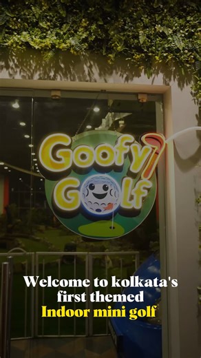 Goofy Golf on Instagram: "Step into Kolkata’s first themed indoor mini golf! 🏌️‍♂️✨ Get ready to swing, laugh, and go goofy the fun way! ⛳💚 . . . #GoofyGolf #GoofyGolfKolkata #MiniGolf #IndoorGolf #KolkataFun #KolkataVibes #ThingsToDoInKolkata #WeekendVibes #FunInKolkata #FamilyFun #DeltaTower #Saltlake {Goofy Golf Kolkata, indoor mini golf, themed mini golf, fun activities Kolkata, mini golf zone, golf experience, family fun, group activities, date spot Kolkata, weekend plans, Saltlake, Delta