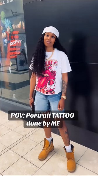 Portraits of my client & her grandma 🤍🔥 #tattoos #femaletattooartist #sctattooartist #columbiasctattooartist #portraittattoo #fyp