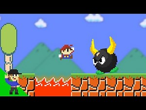 Every time Mario jumps, he gets YOUNGER!