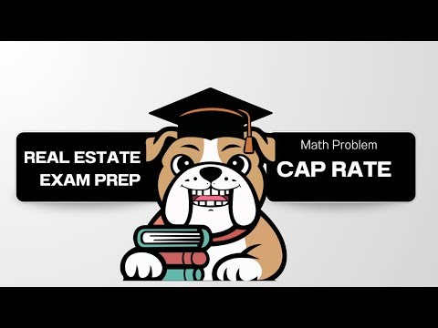 Real estate exam prep math problem - cap rate