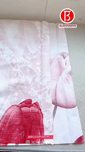 13K views | Reversible pillowcase sewing tutorial Part 3182 Follow My Page Instagram : @bilochpuratips2 Follow My Page Instagram : @bilochpuratips2 . . . . . . #bilochpuratips2 #bilochpuratips #sewing #reels #needlework . | bilochpuratips 2 | Facebook