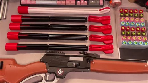 NERF玩具原声臻享 ~ 第①百②十波（番外篇） ~ 獠霎 & 快速装填器 ~ 介绍、组装及装填展示 ~