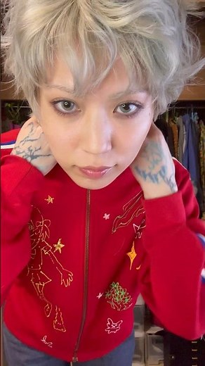 派手な色が好き #木下百花 #ぶっ恋呂百花 #tattoo #タトゥー #おすすめ #コーデ #トラックメイカー #派手髪 #rollingcradle