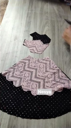 Tutorial mini dress #tutorial #designdress #easycutting #fashion #trendingshorts