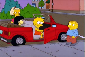 Why do people run from me? #peeling | Simpsons Memes