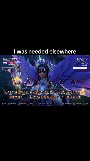 Is this punishment for not buying the new Mercy skin? #overwatch #ow2 #whathappened #mercymain