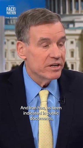 When asked about Iran potentially rebuilding its nuclear capabilities, Sen. Mark Warner, the top Democrat on the Senate Intelligence Committee, told Face The Nation on Sunday that “Iran, as been indicated in public documents, is trying to reconstitute.” “What I fear is that we don’t have the ability to bring the full power of pressure against Iran," Warner said. "A few weeks back, when the Iranian people were bravely in the streets, and there might’ve been a moment, we couldn’t strike because th