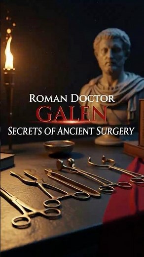 Roman Doctor Galen Secrets of Ancient Surgery #HistoricalFacts #UnsolvedHistory #AncientWorld