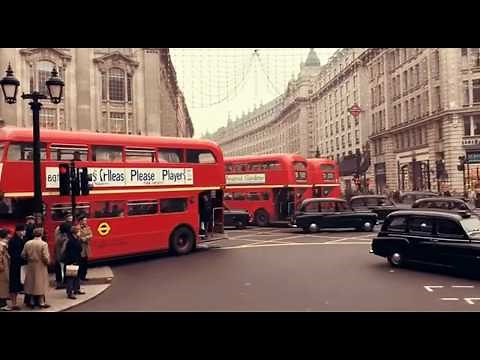 London 1950 — Life After the War (Colorized footage)