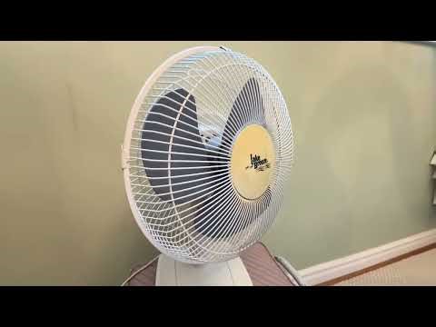 12" Lake breeze oscillating table fan from 2003