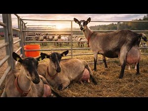 Alpine Goat Breed 🐐🥛 The Most Rustic and Productive Dairy Breed in the World