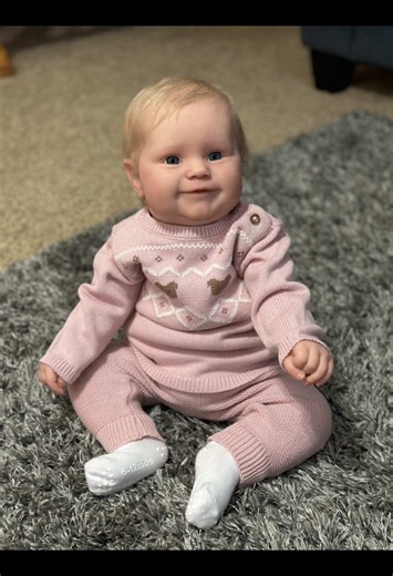 Morning routine with Maddie 🤍 Getting her dressed for the day, sitting practice, morning bottle and snuggles Slow, sweet moments 🧸 #creatorsearchinsights #RebornBaby #morningroutine #RebornCommunity #CozyVibes