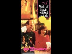 1996 A World of Magic Without the Kids Walt Disney World Vacation Planning Video - InteractiveWDW