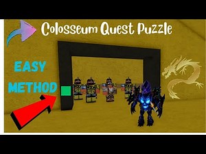 How To Solve The Colosseum Quest Puzzle (EASY WAY) | Roblox Blox Fruits