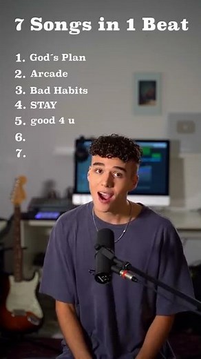 7 Songs in 1 Beat 🔥 #shorts