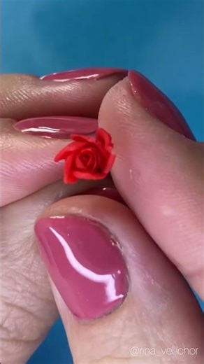 DIY miniature French roses with air dry clay for dollhouse garden