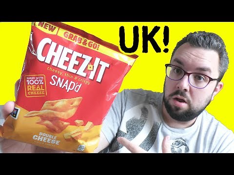 Cheez-It UK Launch | BRUTALLY HONEST REVIEW