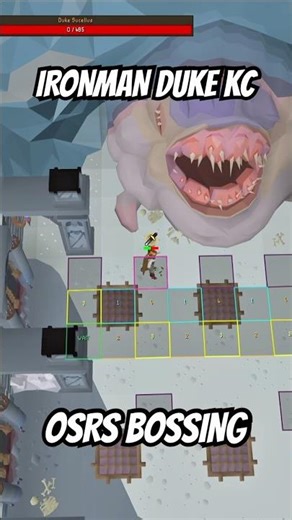 At least I can Teleport here now 😏 #runescape Ironman Duke KC #osrs