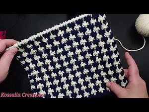 ΔΙΧΡΩΜΟ ΠΛΕΚΤΟ ΜΕ ΒΕΛΟΝΕΣ εύκολο πλέξιμο για αρχάριους/ knitting pattern free for Beginners