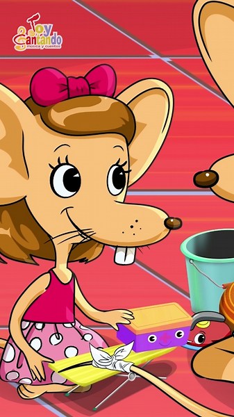 This is the story of 🎶 An Old Rat. 🐭 Children's Songs