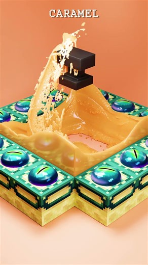 Minecraft Anvil vs Everything – Satisfying 3D 🤯🔥